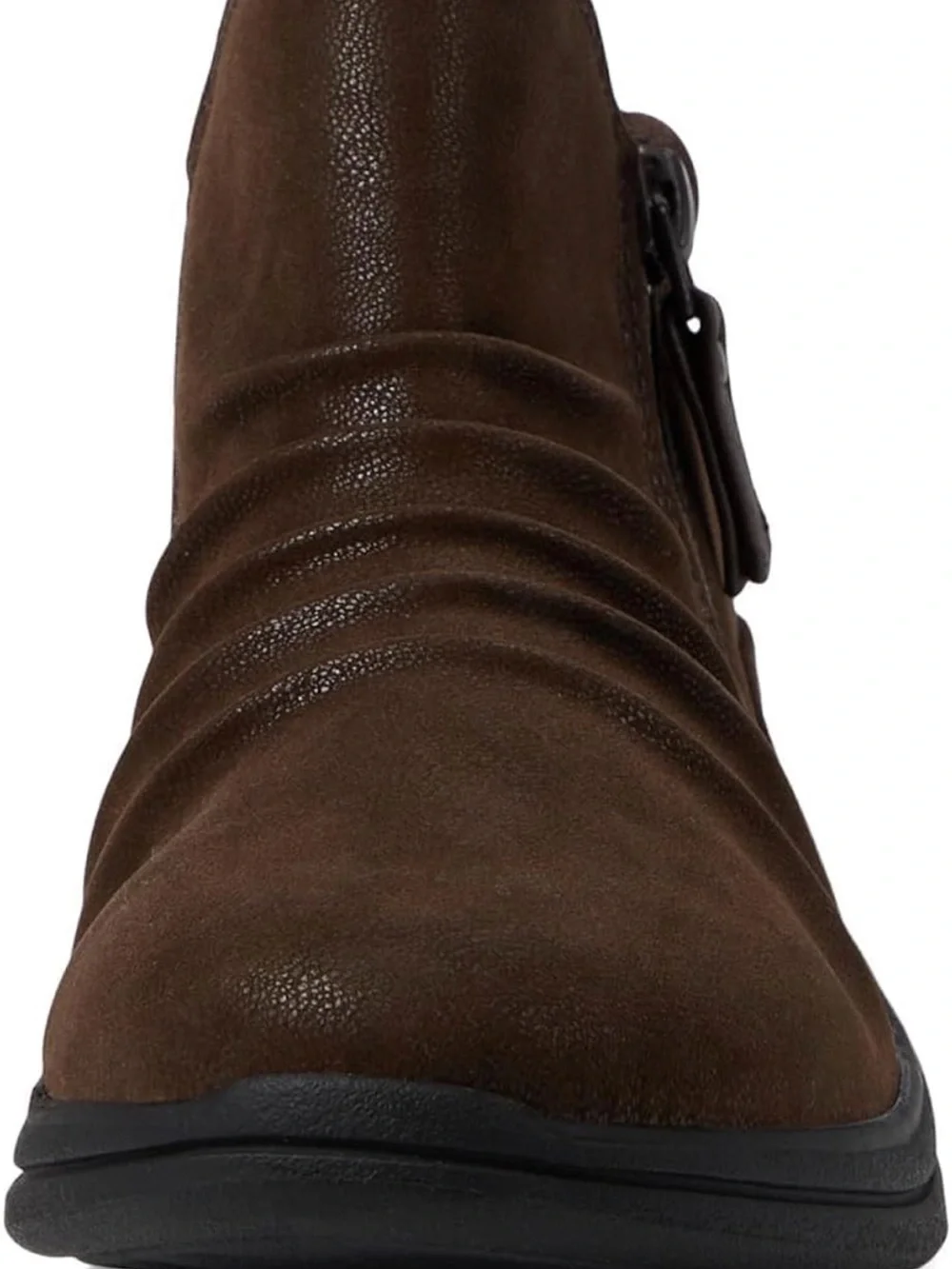 🖤🖤 Clarks Dark Brown Women's Breeze Range Ankle Bootie - Marron Foncé